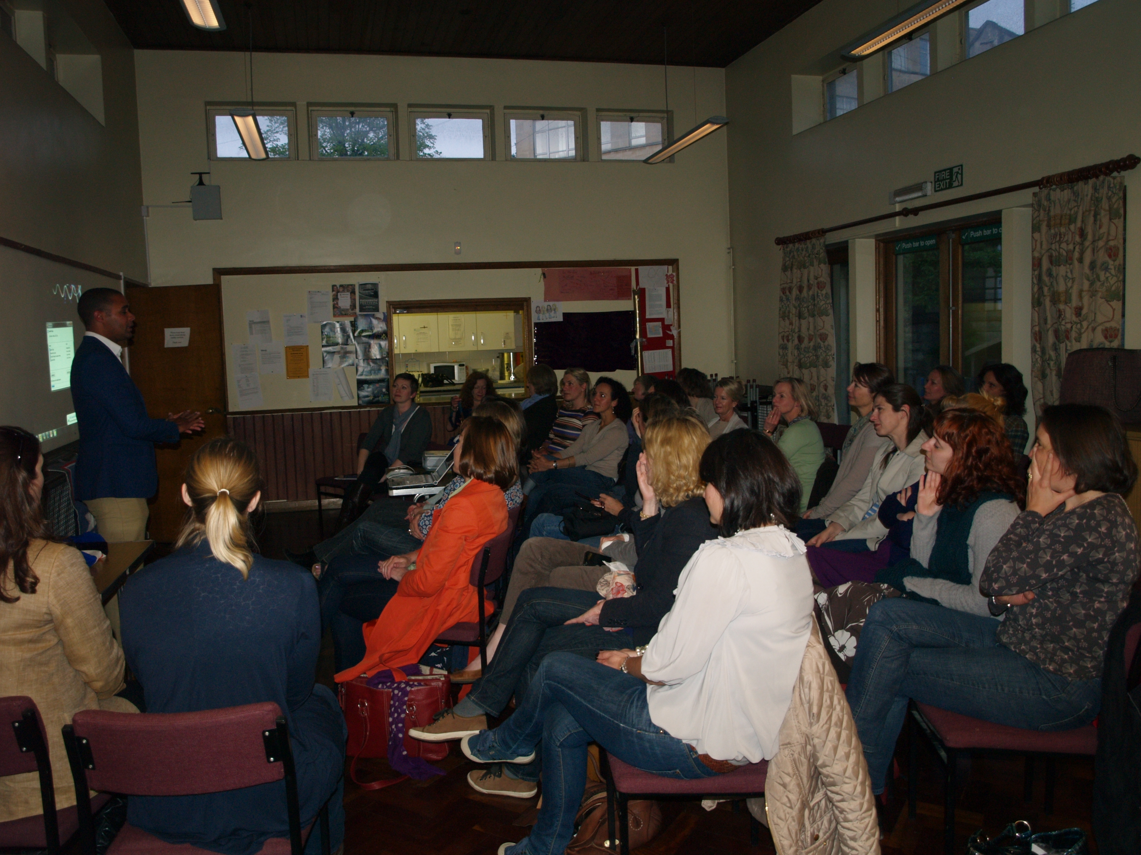 Jason Gardener visit The Bath WI